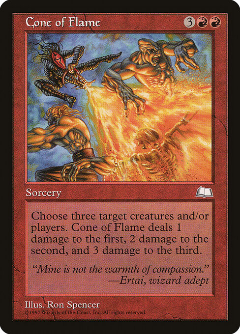 Cone of Flame - Weatherlight - 95