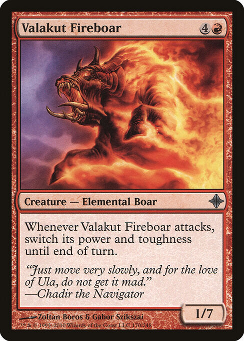 Valakut Fireboar - Rise of the Eldrazi - 170