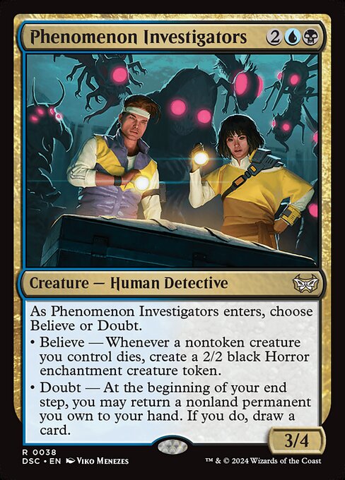 Phenomenon Investigators - Duskmourn: House of Horror Commander - 38