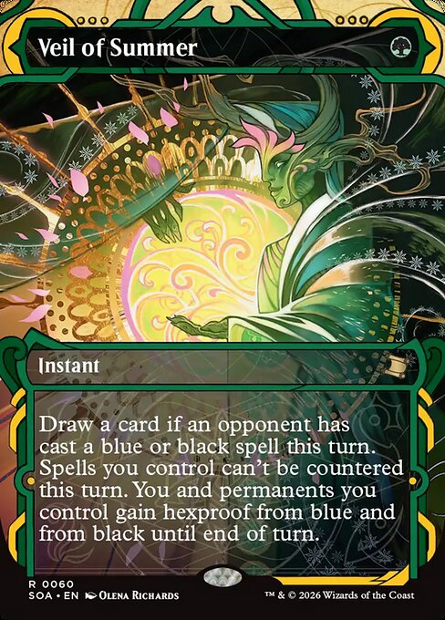 Veil of Summer - Secrets of Strixhaven Mystical Archive - 60