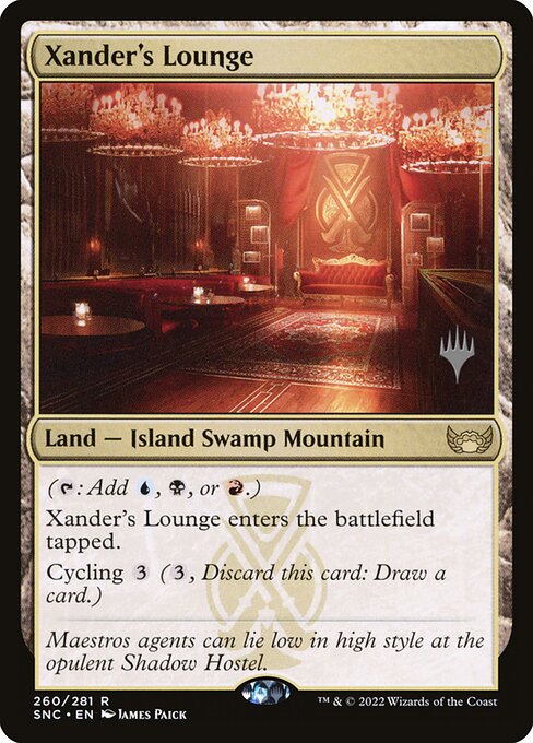 Xander's Lounge - Streets of New Capenna Promos - 260p