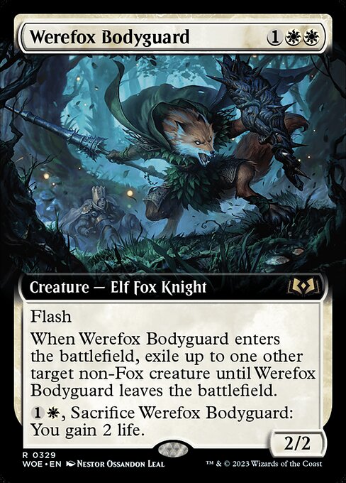 Werefox Bodyguard - Wilds of Eldraine - 329