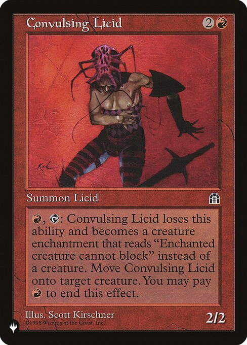 Convulsing Licid - The List - STH-77
