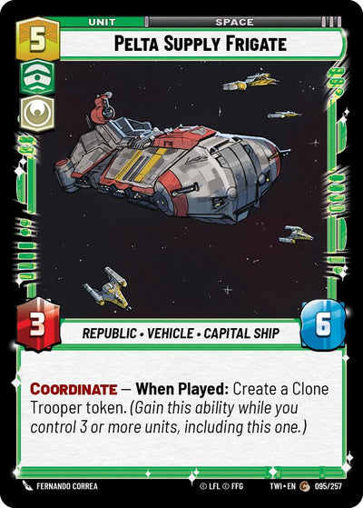 Pelta Supply Frigate (095/257) (095/257) [Twilight of the Republic]