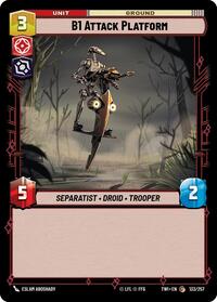 B1 Attack Platform - Twilight of the Republic - 133/257