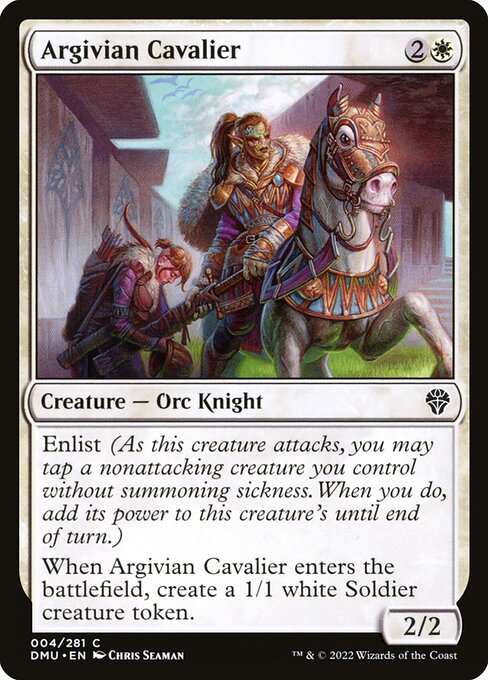 Argivian Cavalier - Dominaria United - 4
