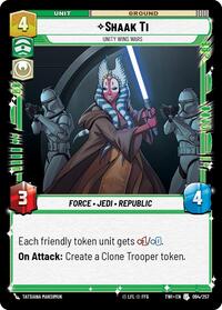 Shaak Ti - Unity Wins Wars - Twilight of the Republic - 094/257