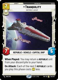 Tranquility - Inspiring Flagship - Twilight of the Republic - 246/257