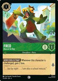 Fred - Mascot by Day - Azurite Sea - 75/204