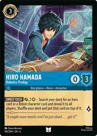Hiro Hamada - Robotics Prodigy - Azurite Sea - 145/204