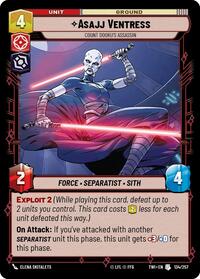Asajj Ventress - Count Dooku's Assassin - Twilight of the Republic - 134/257