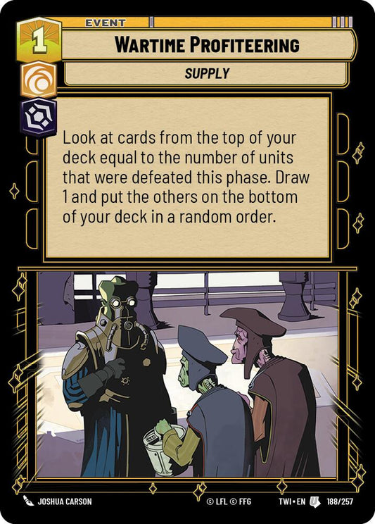 Wartime Profiteering (188/257) (188/257) [Twilight of the Republic]