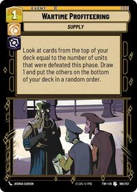 Wartime Profiteering - Twilight of the Republic - 188/257