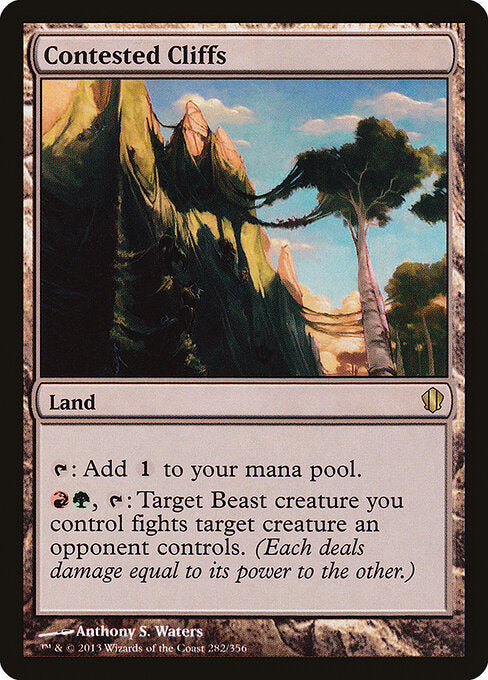 Contested Cliffs - Commander 2013 - 282