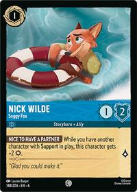 Nick Wilde - Soggy Fox - Azurite Sea - 148/204