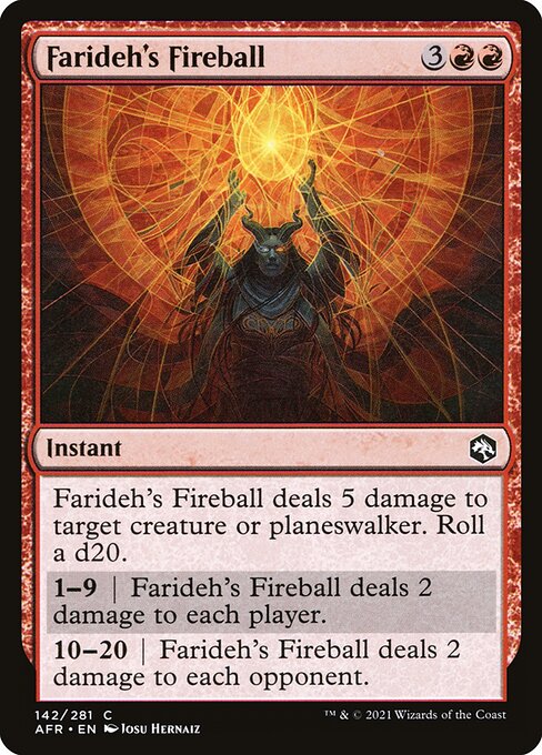 Farideh's Fireball - Adventures in the Forgotten Realms - 142