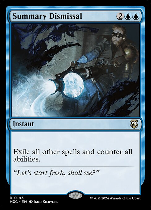 Summary Dismissal - Modern Horizons 3 Commander - 193