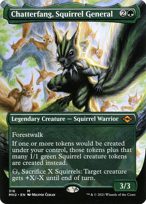 Chatterfang, Squirrel General - Modern Horizons 2 - 316