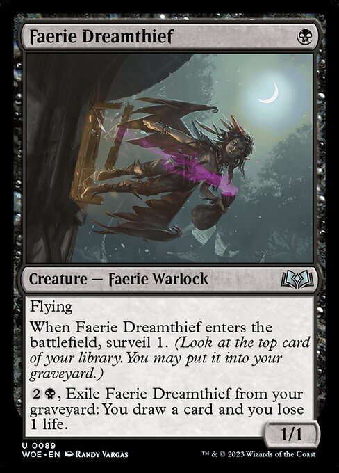 Faerie Dreamthief - Wilds of Eldraine - 89
