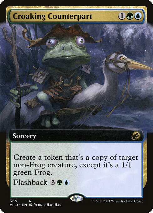 Croaking Counterpart - Innistrad: Midnight Hunt - 369