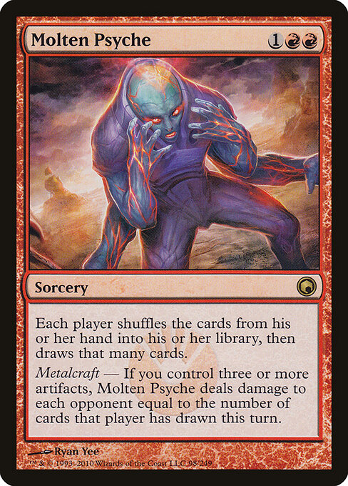 Molten Psyche - Scars of Mirrodin - 98