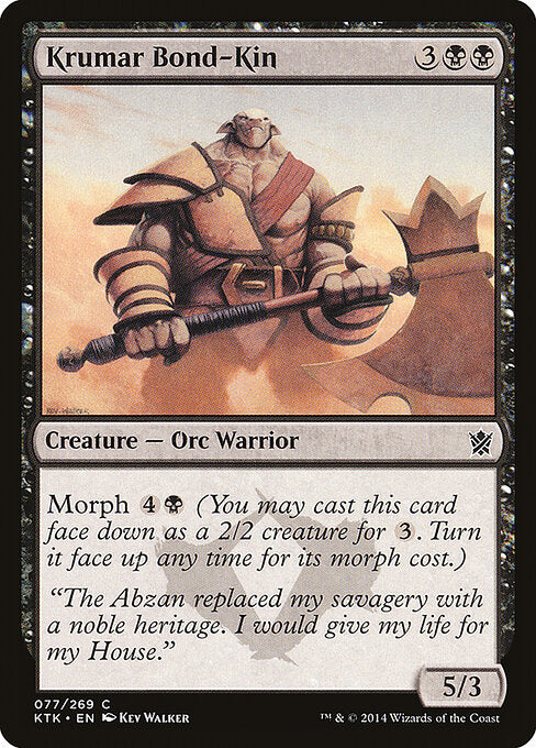 Krumar Bond-Kin - Khans of Tarkir - 77