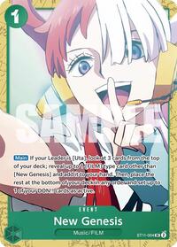 New Genesis - ST-16: Starter Deck 16 GREEN Uta - ST11-004