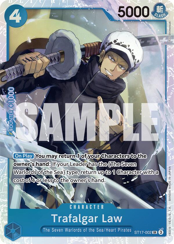 Trafalgar Law [Starter Deck: Blue Donquixote Doflamingo]