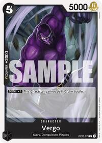 Vergo - Starter Deck 19: BLACK Smoker - OP03-079