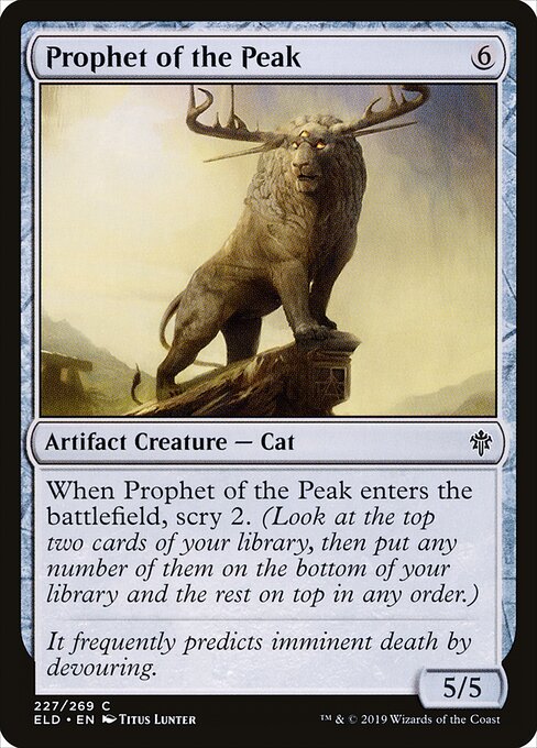 Prophet of the Peak - Throne of Eldraine - 227