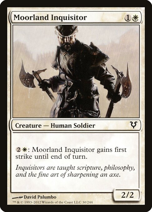 Moorland Inquisitor - Avacyn Restored - 30