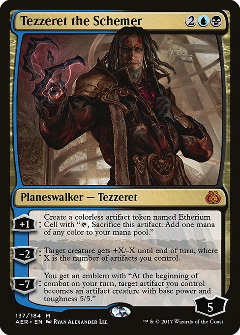 Tezzeret the Schemer - Aether Revolt - 137