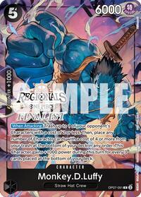 Monkey.D.Luffy (091) (Offline Regional 2024 Vol. 3) [Finalist] - One Piece Promotion Cards - OP07-091