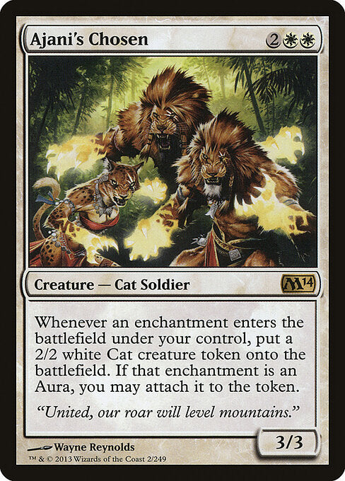 Ajani's Chosen - Magic 2014 - 2
