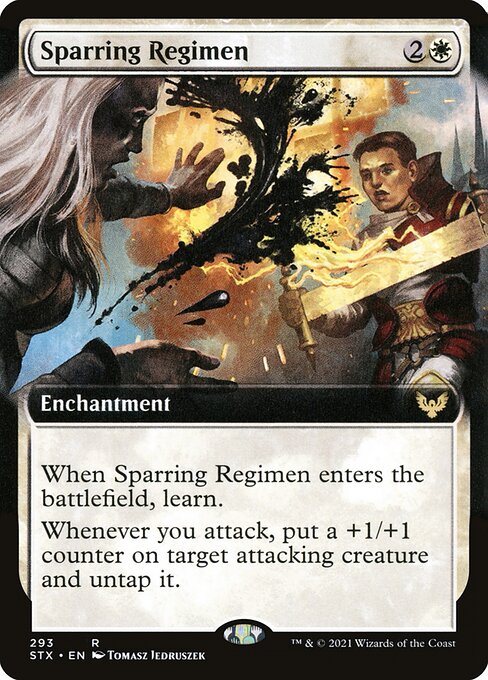 Sparring Regimen - Strixhaven: School of Mages - 293
