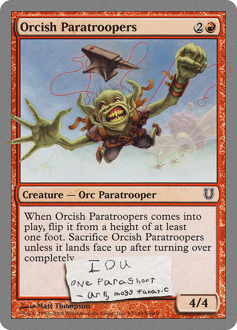Orcish Paratroopers - Unhinged - 83