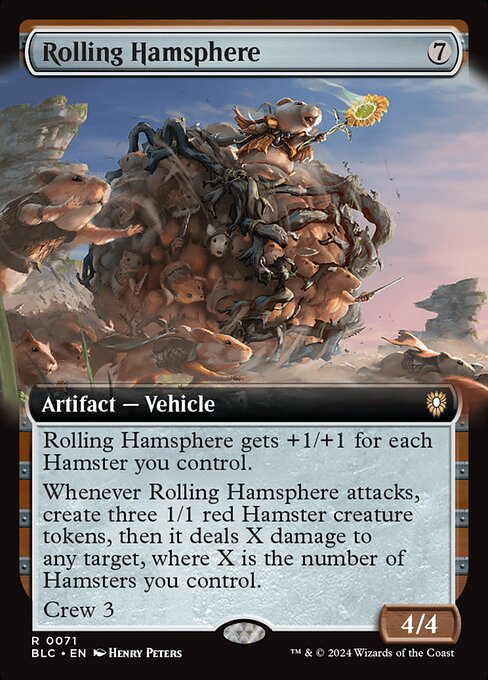 Rolling Hamsphere - Bloomburrow Commander - 71