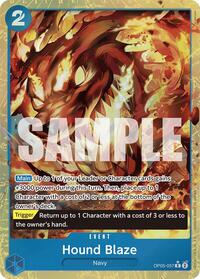 Hound Blaze (Alternate Art) - Premium Booster -The Best- - OP05-057