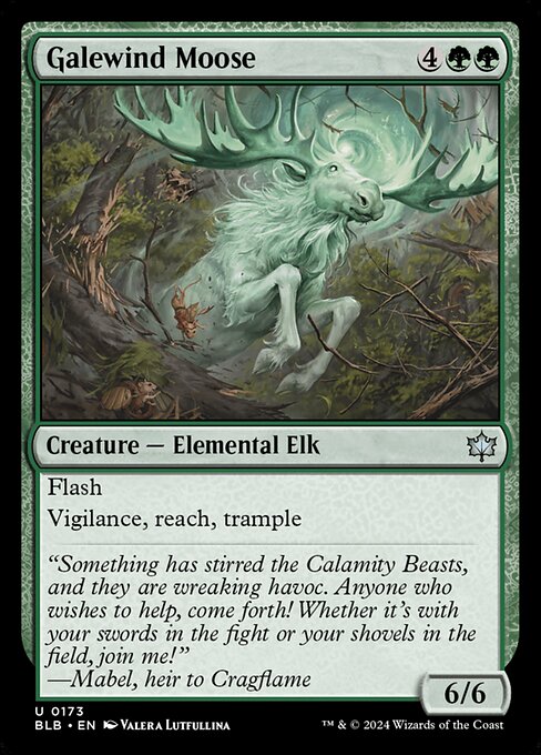 Galewind Moose - Bloomburrow - 173