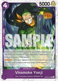 Vinsmoke Yonji (OP06-067) (Jolly Roger Foil) - Premium Booster -The Best- - OP06-067