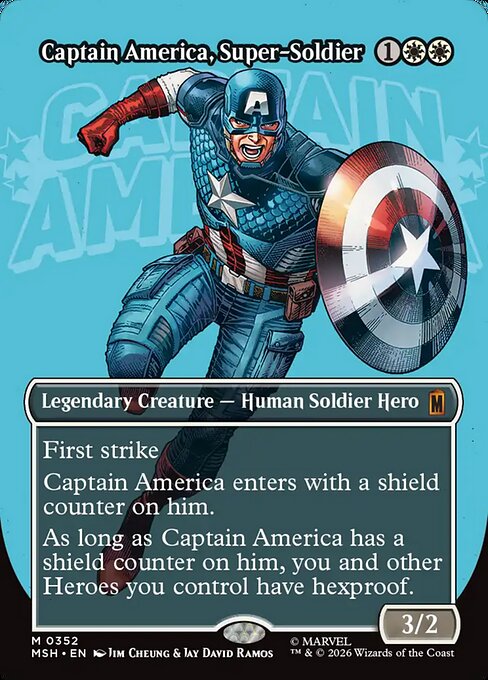 Captain America, Super-Soldier - Marvel Super Heroes - 352
