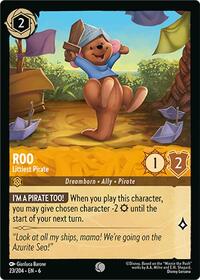 Roo - Littlest Pirate - Azurite Sea - 23/204