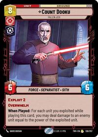 Count Dooku - Fallen Jedi - Twilight of the Republic - 138/257