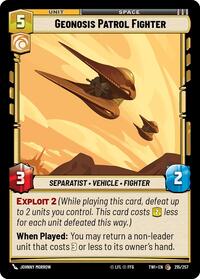 Geonosis Patrol Fighter - Twilight of the Republic - 215/257
