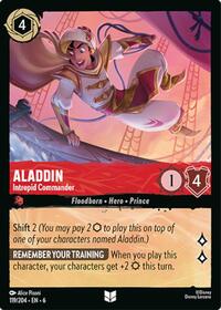 Aladdin - Intrepid Commander - Azurite Sea - 119/204