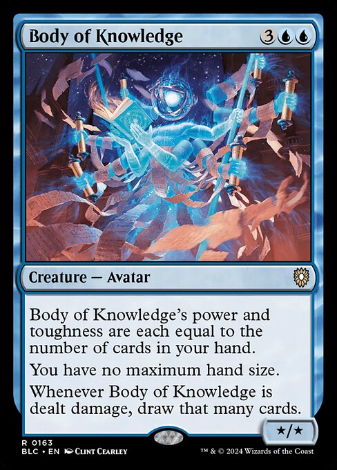 Body of Knowledge - Bloomburrow Commander - 163