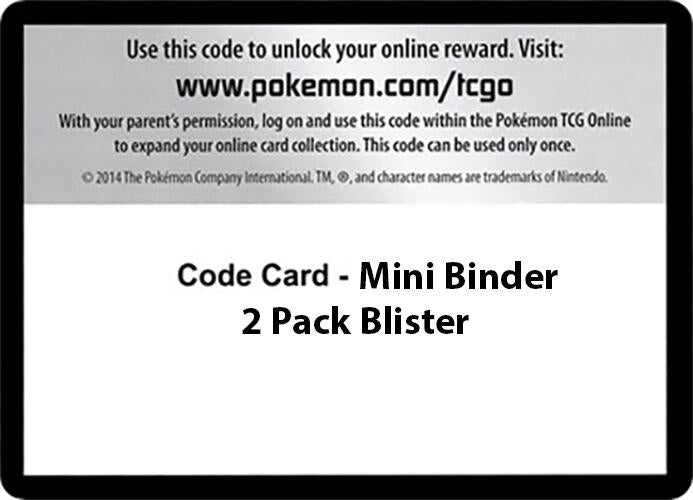 Image for Code Card - Mini Binder 2 Pack Blister (SM02) - Pokemon