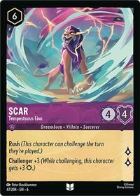 Scar - Tempestuous Lion - Azurite Sea - 47/204