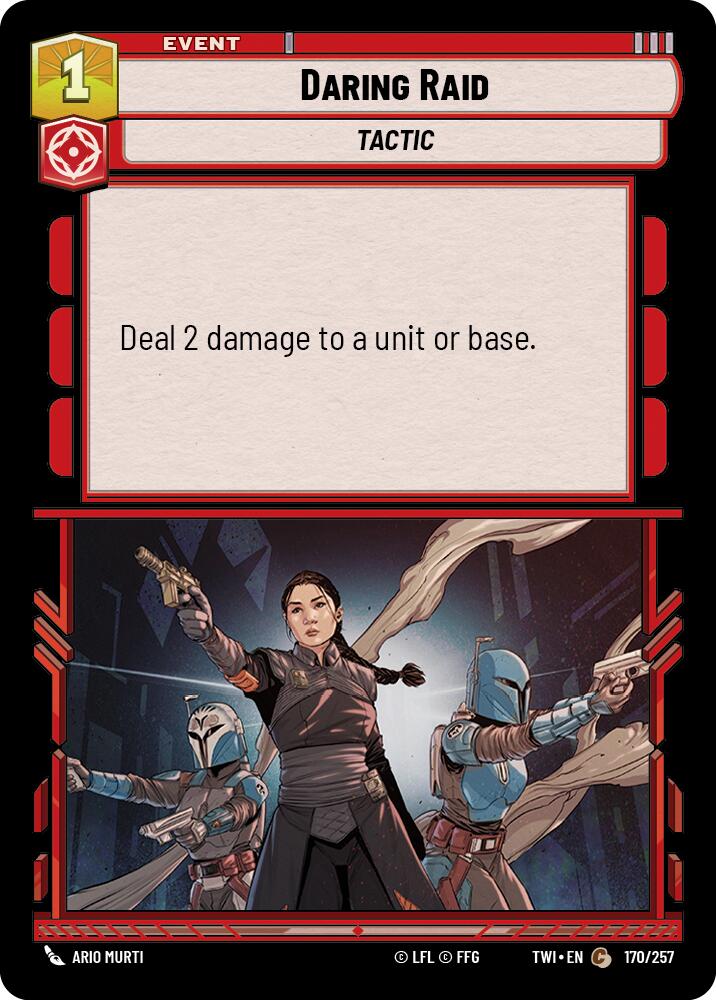 Daring Raid (170/257) (170/257) [Twilight of the Republic]