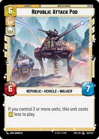 Republic Attack Pod - Twilight of the Republic - 197/257